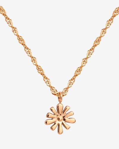Flowery Collana Oro Rosa