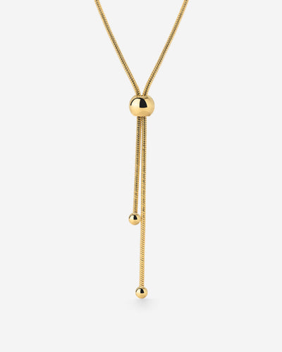 Simple Elegance Y-Collana Oro