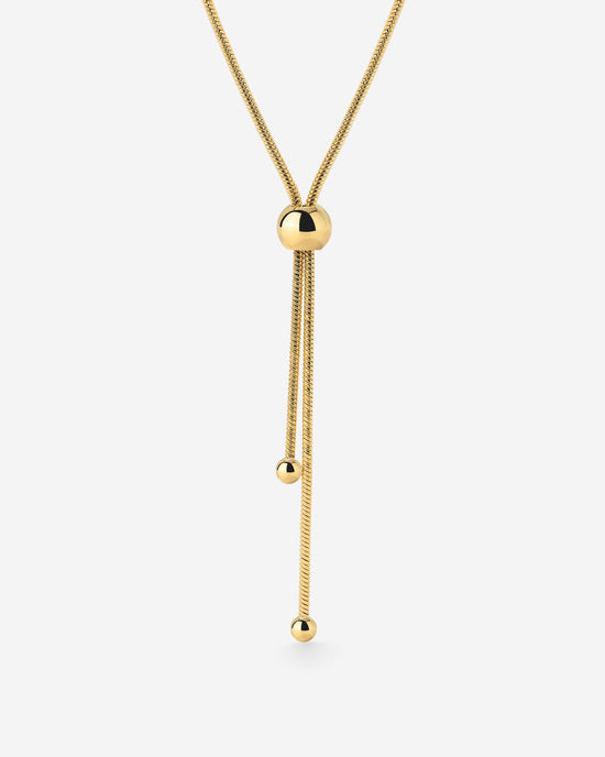 Simple Elegance Y-Collana Oro