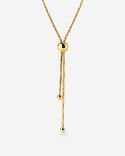 Simple Elegance Y-Collana Oro