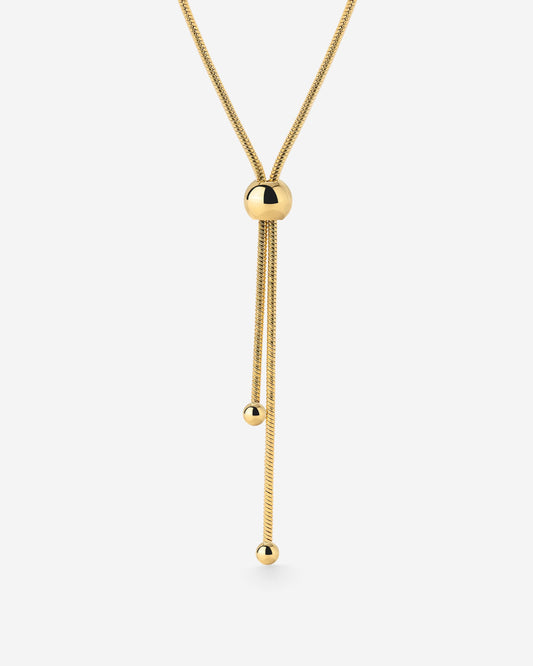 Simple Elegance Y-Collana Oro