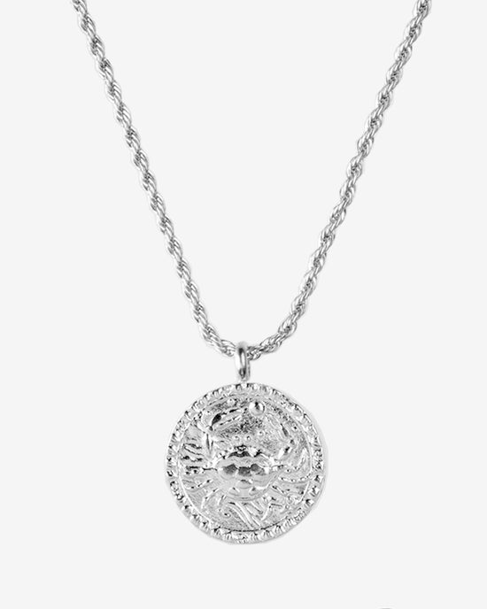 Zodiac Sign Collana Argento