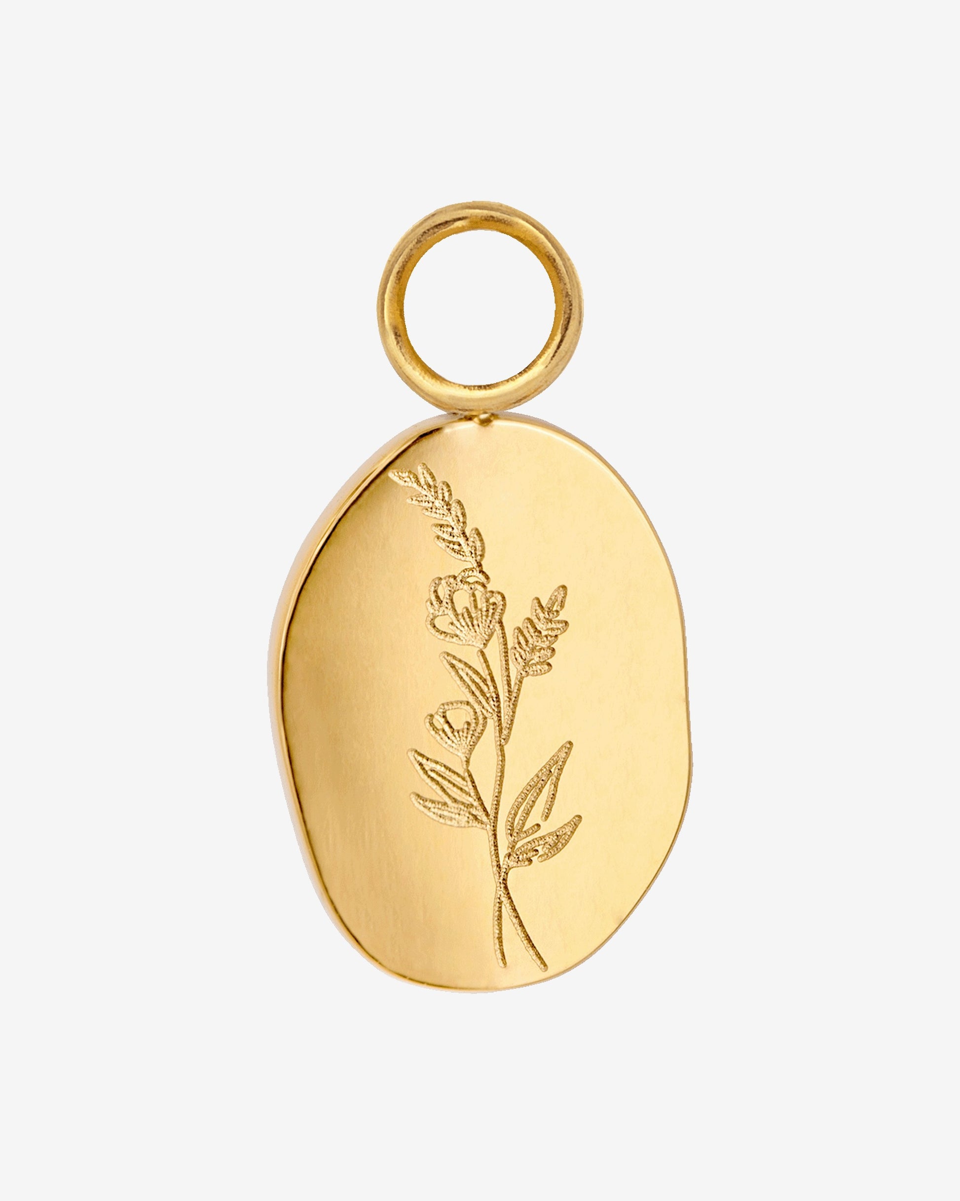 Bouquet Coin Hoop Set Medium Oro