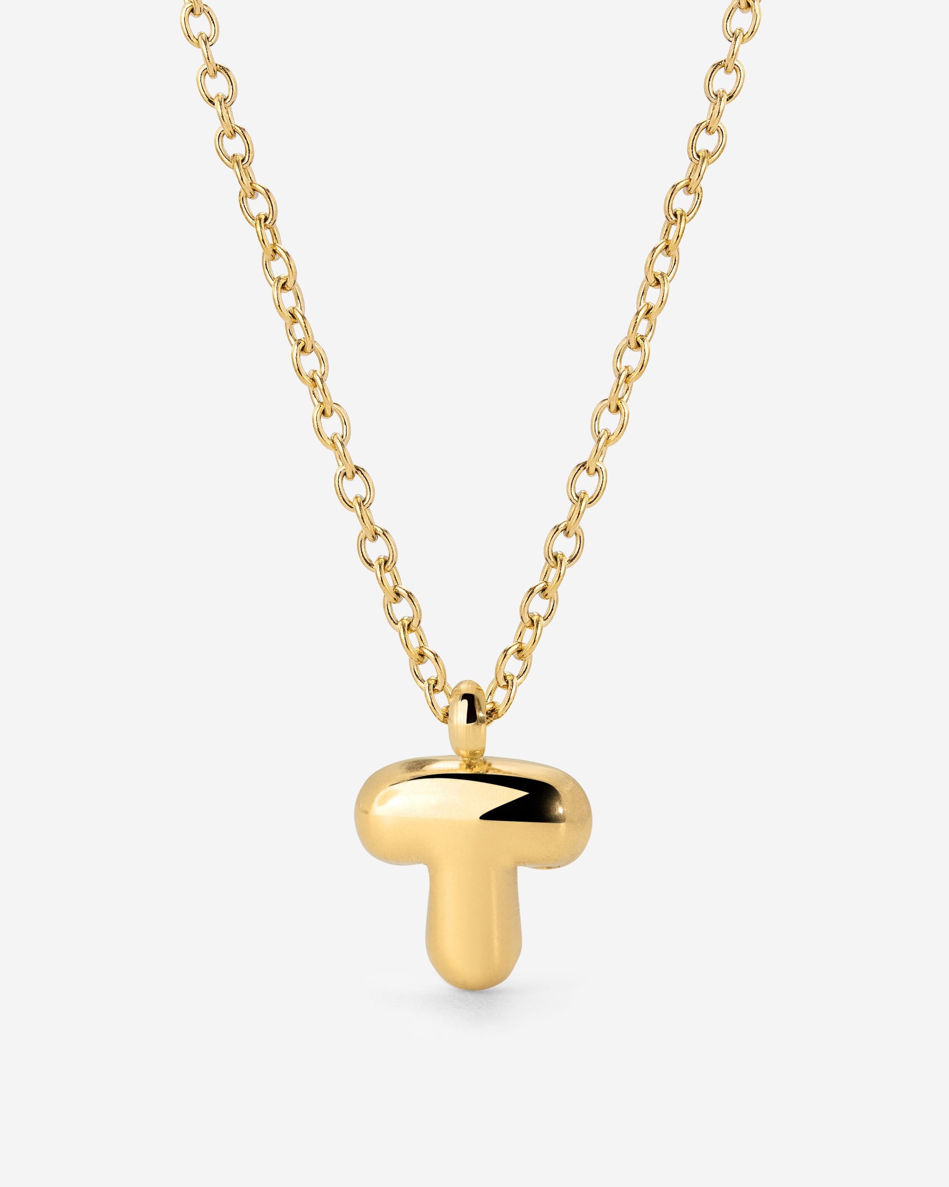 Bubble Letter Collana Oro