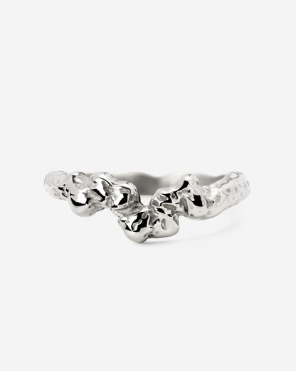 Reef's Whisper Anello Argento