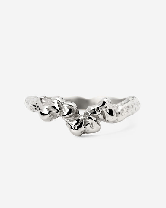 Reef's Whisper Anello Argento