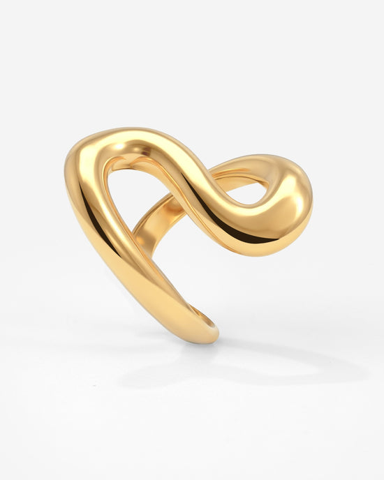 Coiled Anello Oro