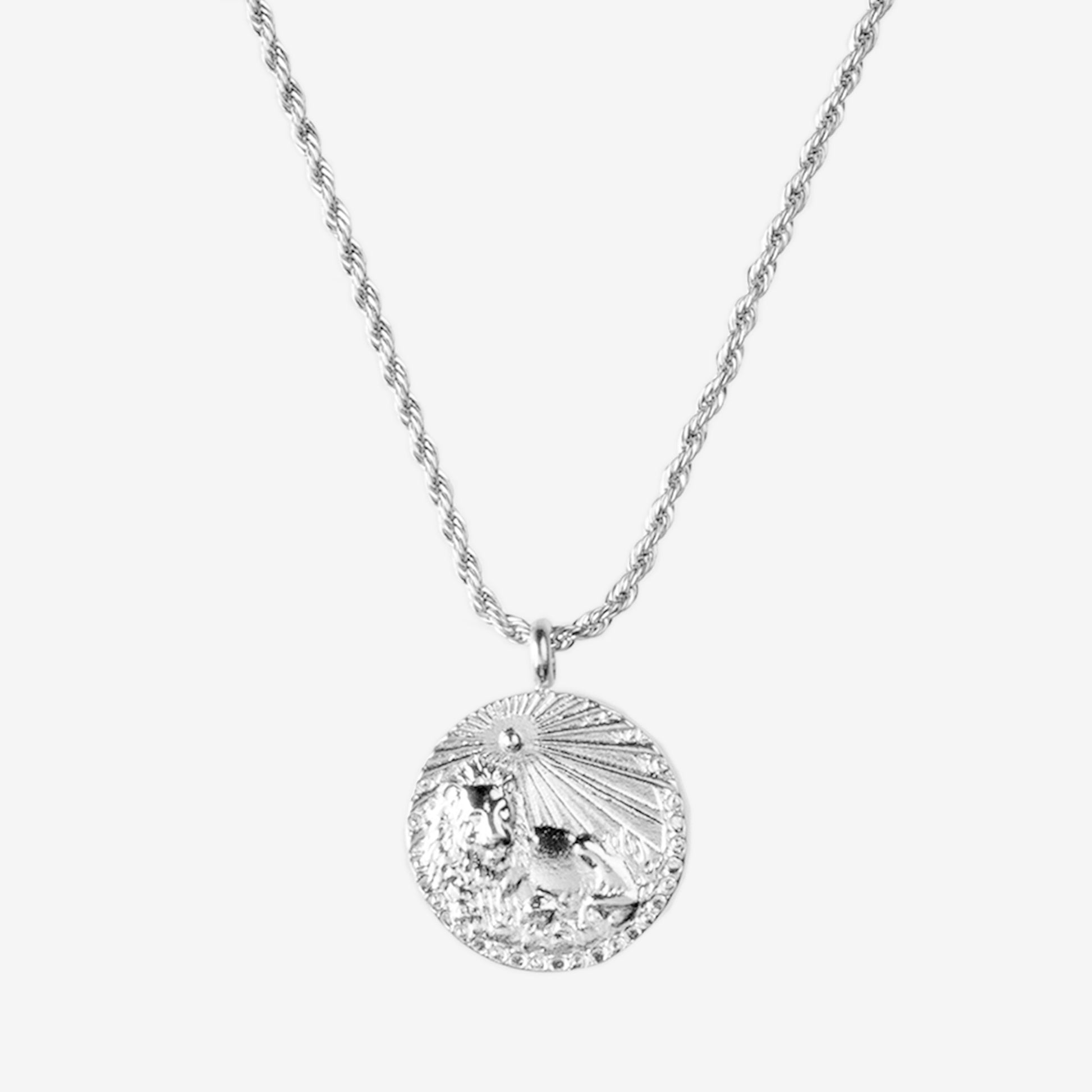 Zodiac Sign Collana Argento