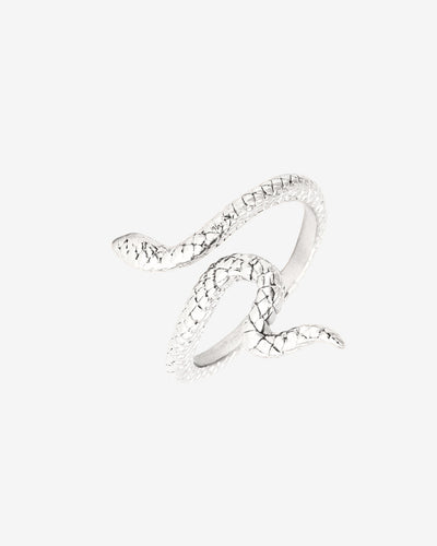 Lola Selflove Snake Anello Argento