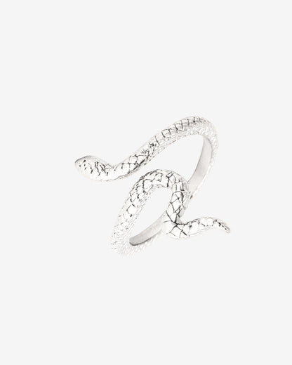 Lola Selflove Snake Anello Argento