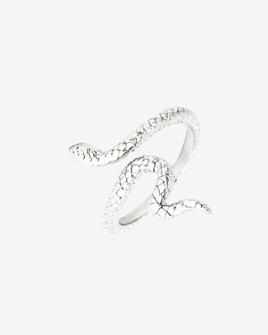 Lola Selflove Snake Anello Argento
