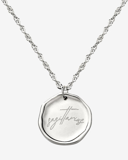 Zodiac Collana - Sagittario Argento