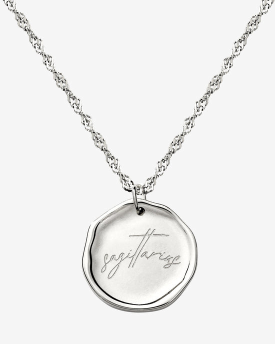 Zodiac Collana - Sagittario Argento