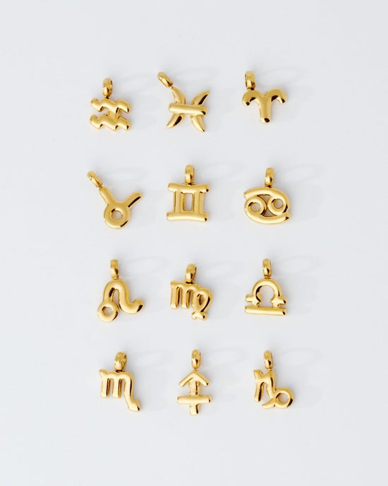 Bubble Zodiac Collana Charms