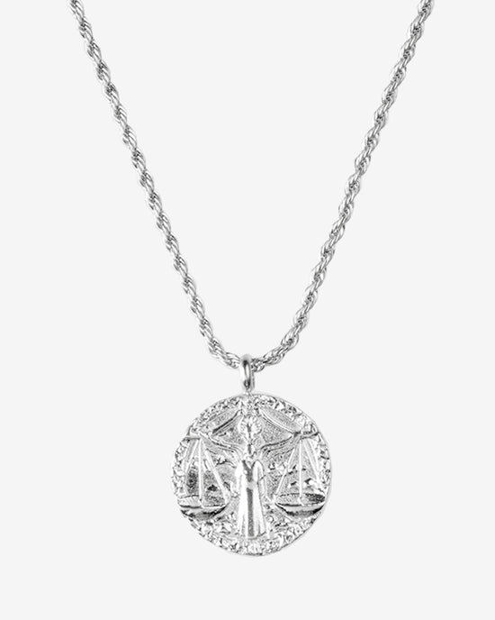 Zodiac Sign Collana Argento