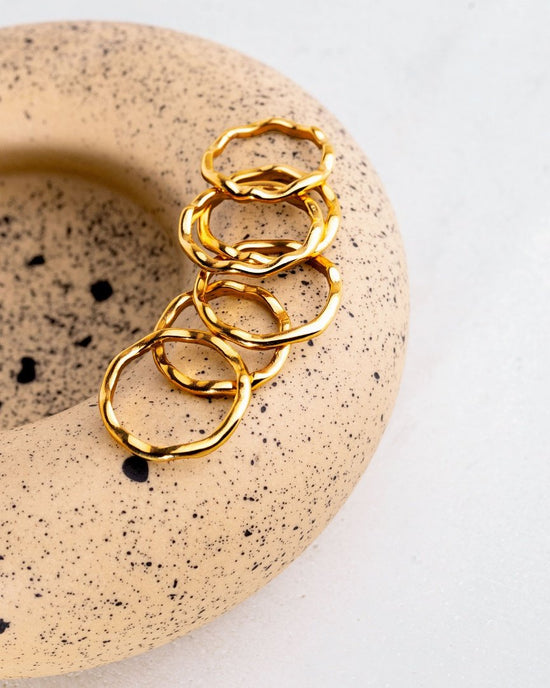 Flowing Anello Oro