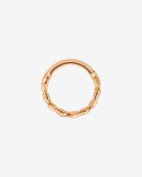 Curly Twist Piercing Oro Rosa