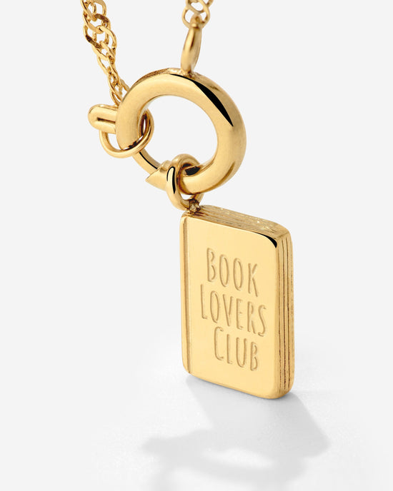 Book Lovers Club Singapore Chain Collana Set Oro
