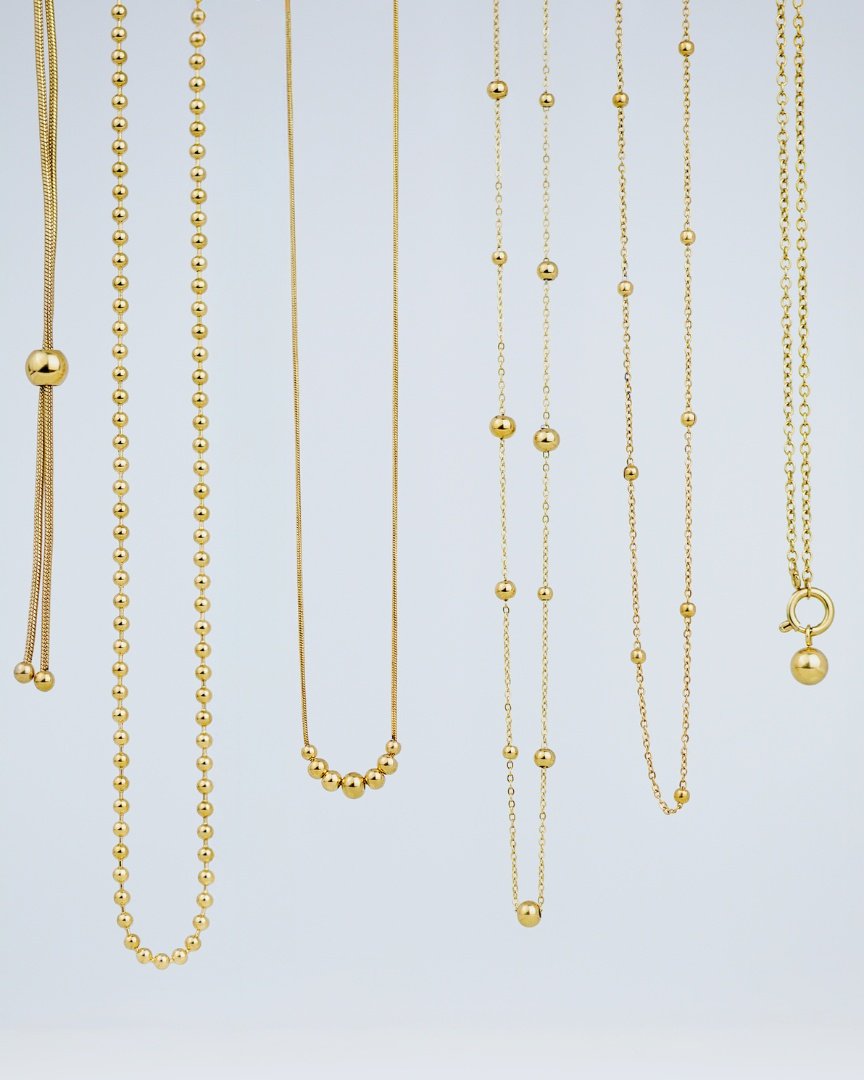 Infinite Beads Collana Oro