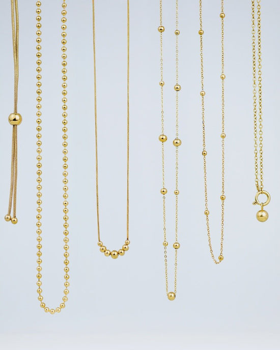 Infinite Beads Collana Oro