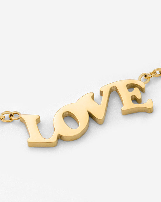 Love is Love Collana Oro
