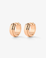 Halo Orecchini Oro Rosa
