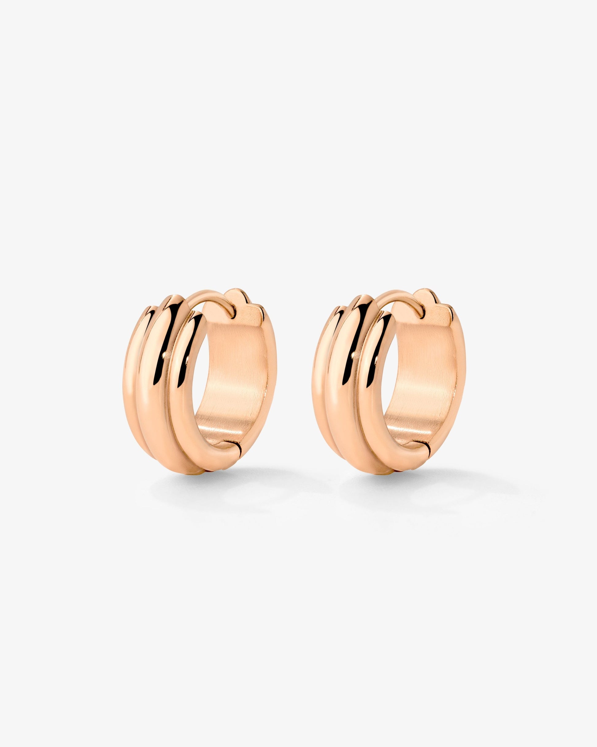 Halo Orecchini Oro Rosa