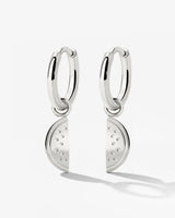 Melony Hoop Set Small Argento