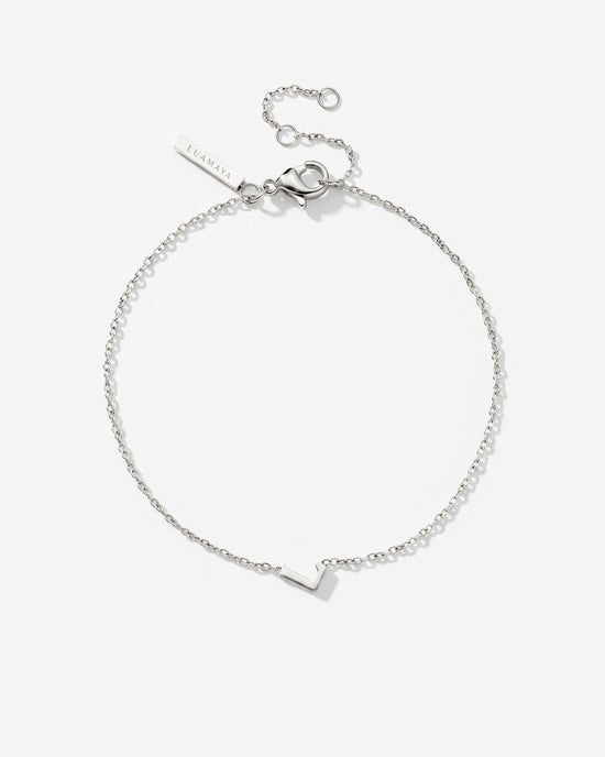 Tiny Letter Bracelet