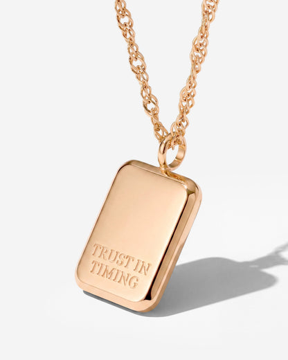 Trust in Timing Necklace