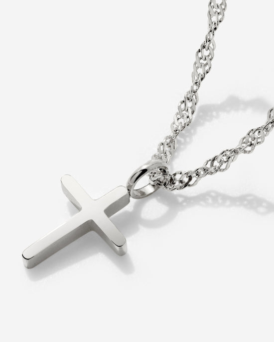 Saints Cross Collana Argento