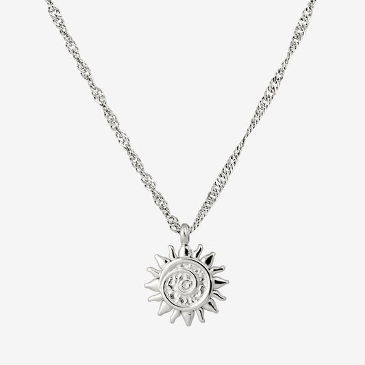 Free Sunny Swirl Collana Argento