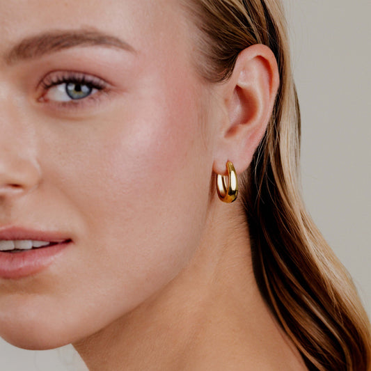 Seeker Hoops Small Oro