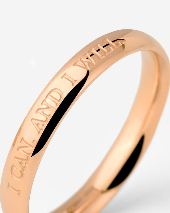 I can. And I will Anello Oro Rosa