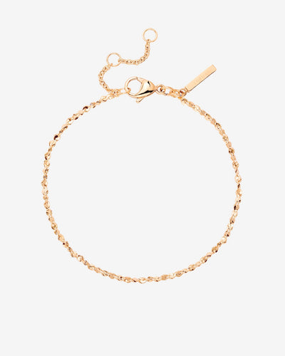 Tinsel Chain Bracciale Oro Rosa