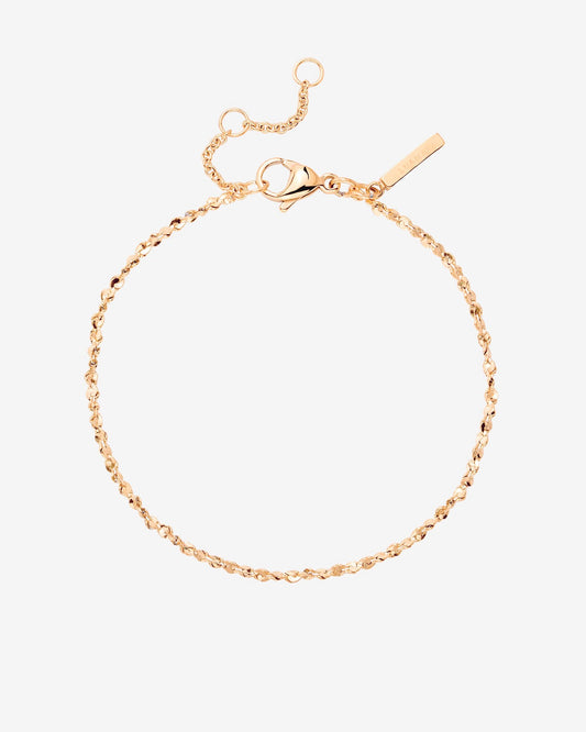 Tinsel Chain Bracciale Oro Rosa