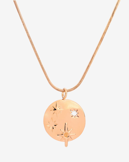 Shiny Stars Collana Oro Rosa