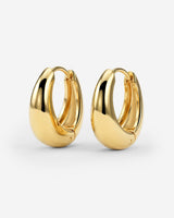 Gilded Curve Hoops Oro