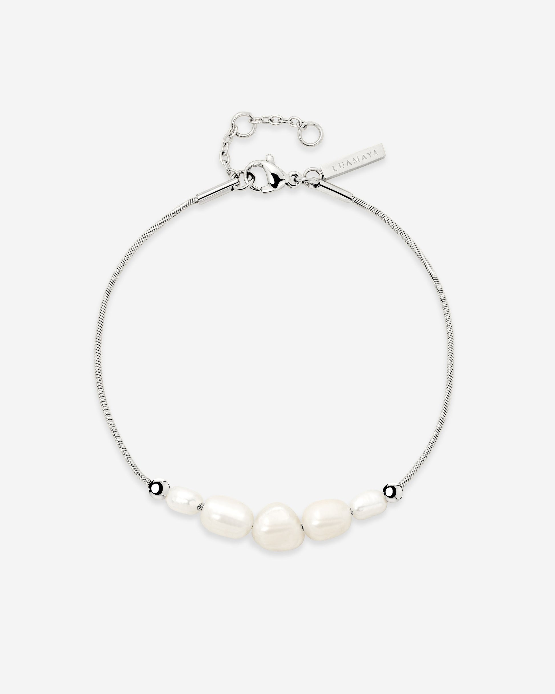 Pearlessence Bracciale Argento