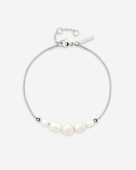 Pearlessence Bracciale Argento
