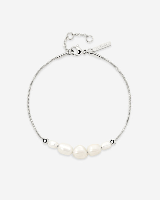 Pearlessence Bracciale Argento