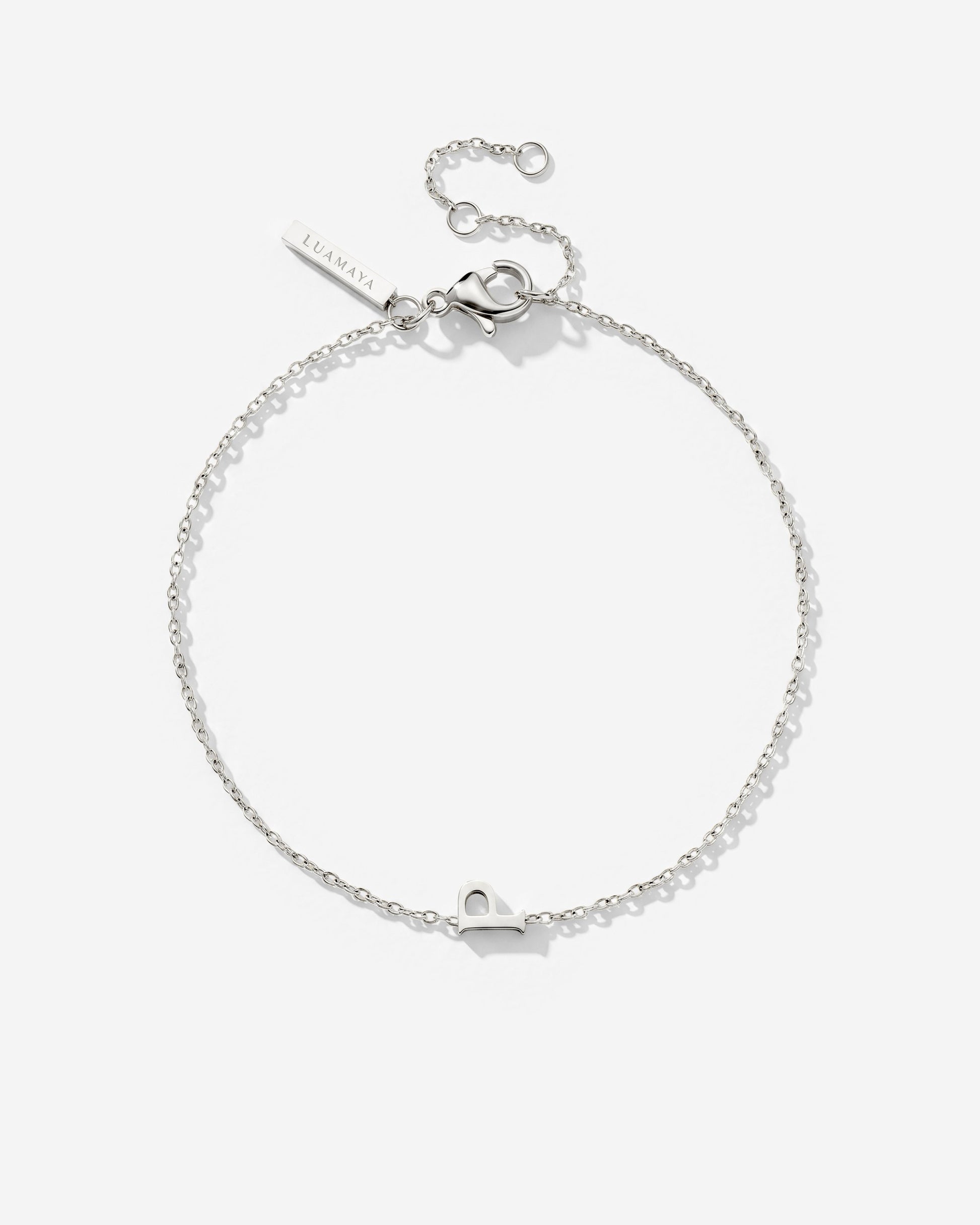 Tiny Letter Bracelet