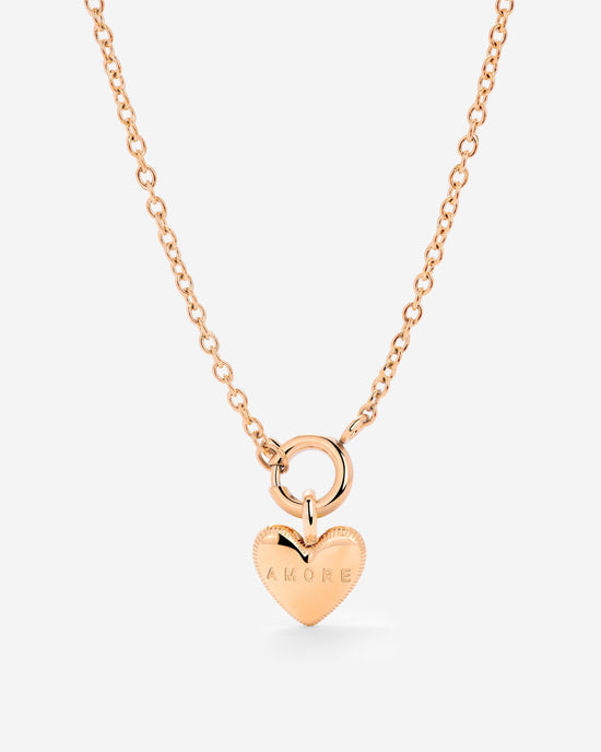 Amore Mio Classic Chain Collana Set Oro Rosa