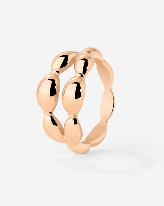 Graceful Curves Anello Oro Rosa