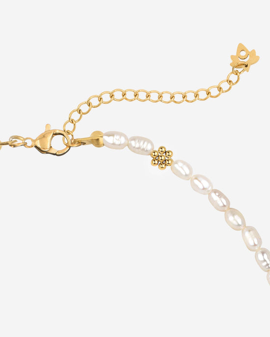 Blossom Pearl Choker Oro