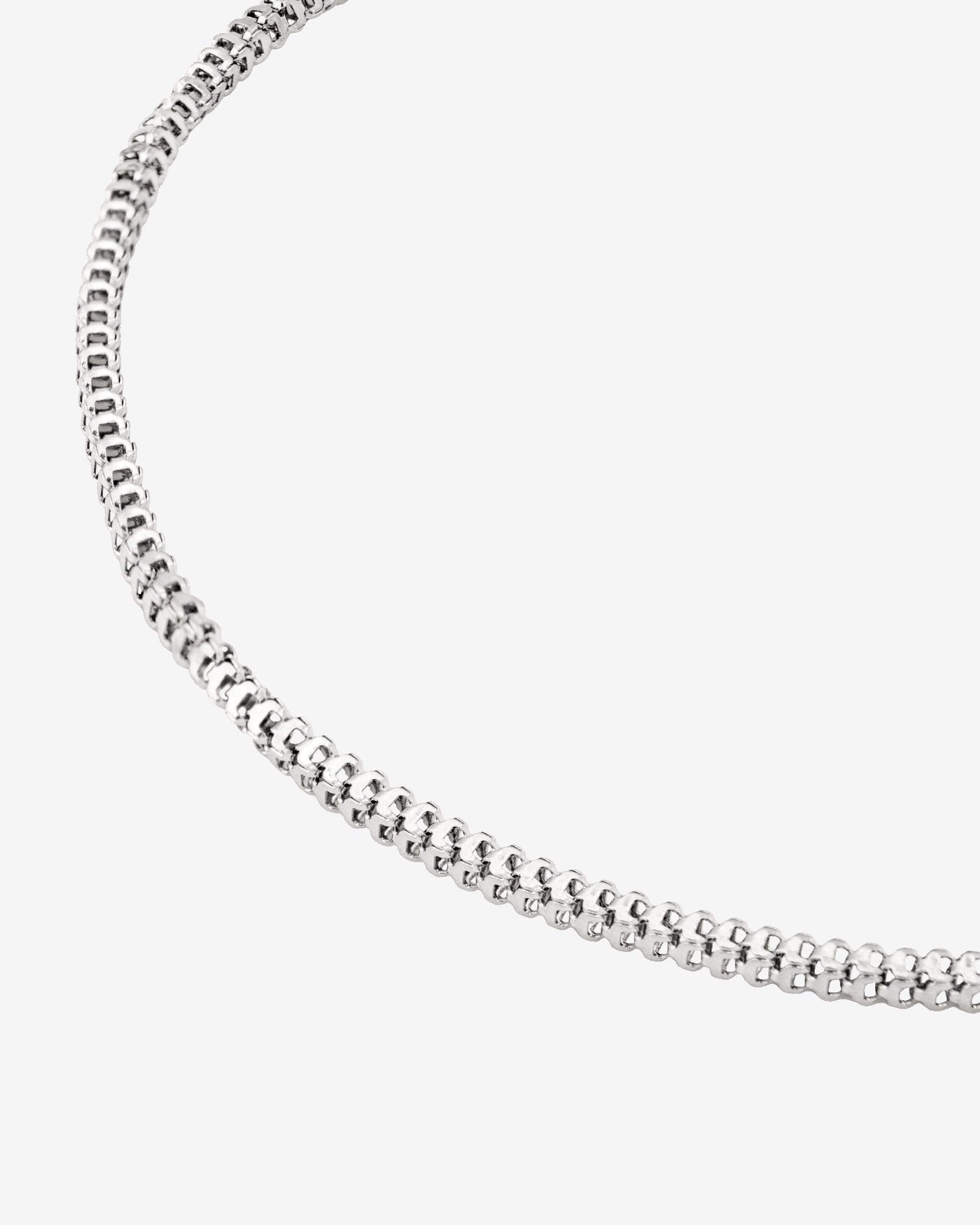 Box Snake Cavigliera Argento