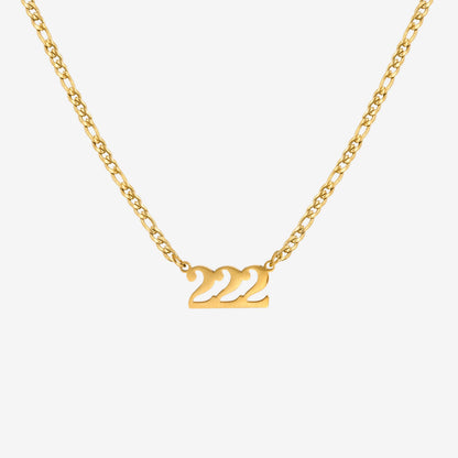Angel Number Collana Oro