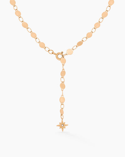 Rising Lotti Y-Collana Oro Rosa
