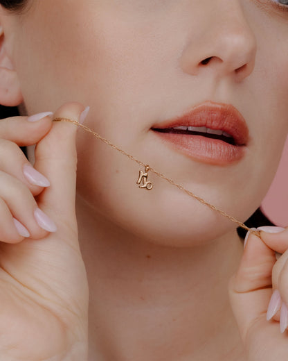 Capricorn Bubble Collana Oro Rosa