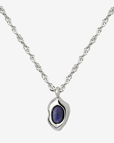Blue Breeze Collana Argento